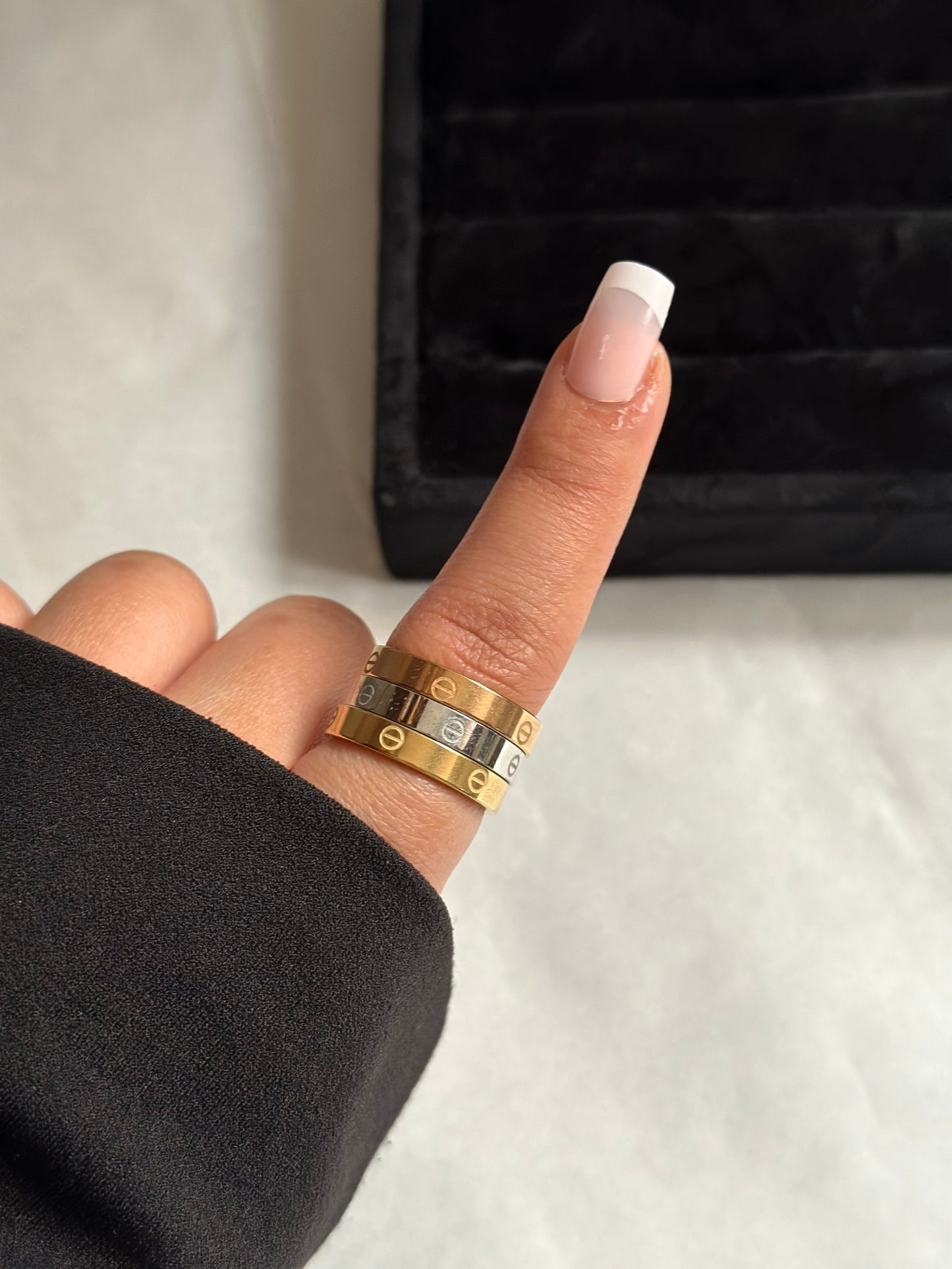 Trible cartier Rings