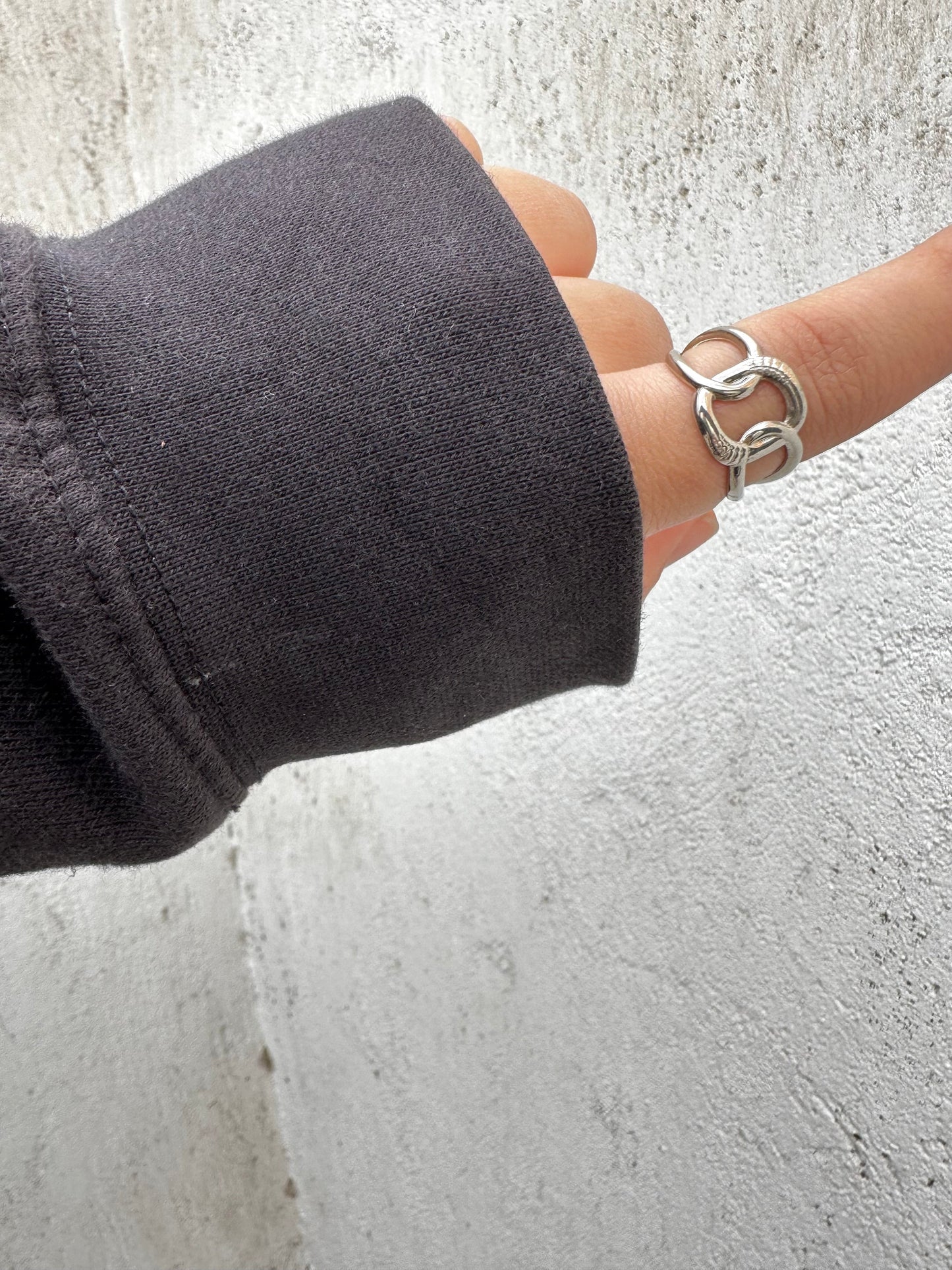 Knot Silver Ring