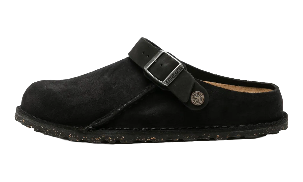 Lutry Premium Suede Leather "Black - Narrow Width" 1025356