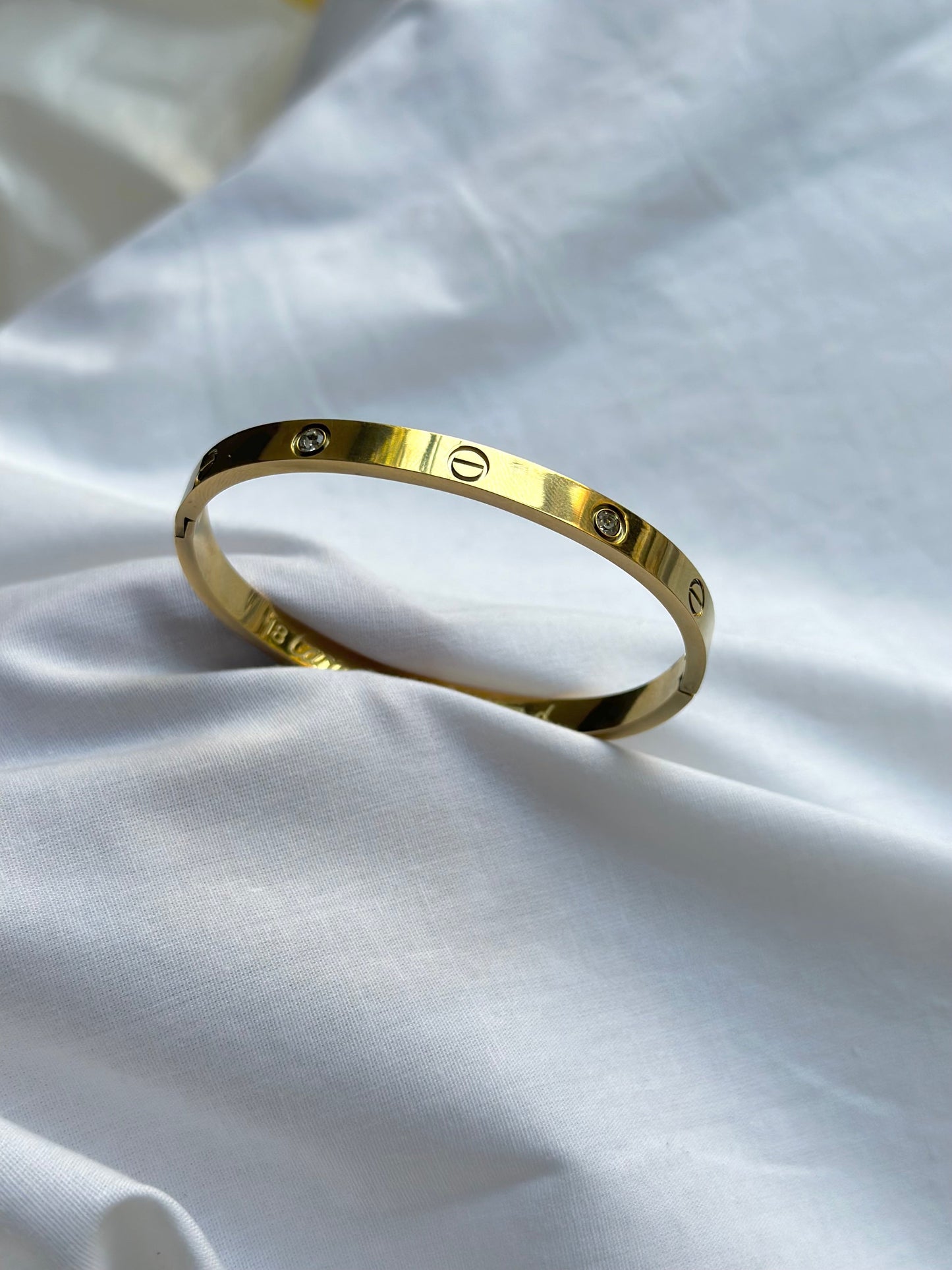 Gold Cartier Love Bracelet