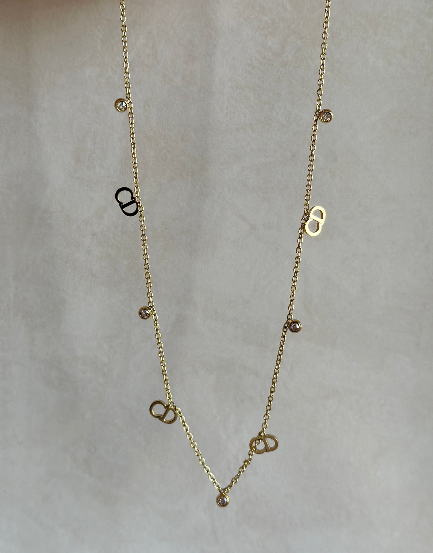 Minimal CD Necklace