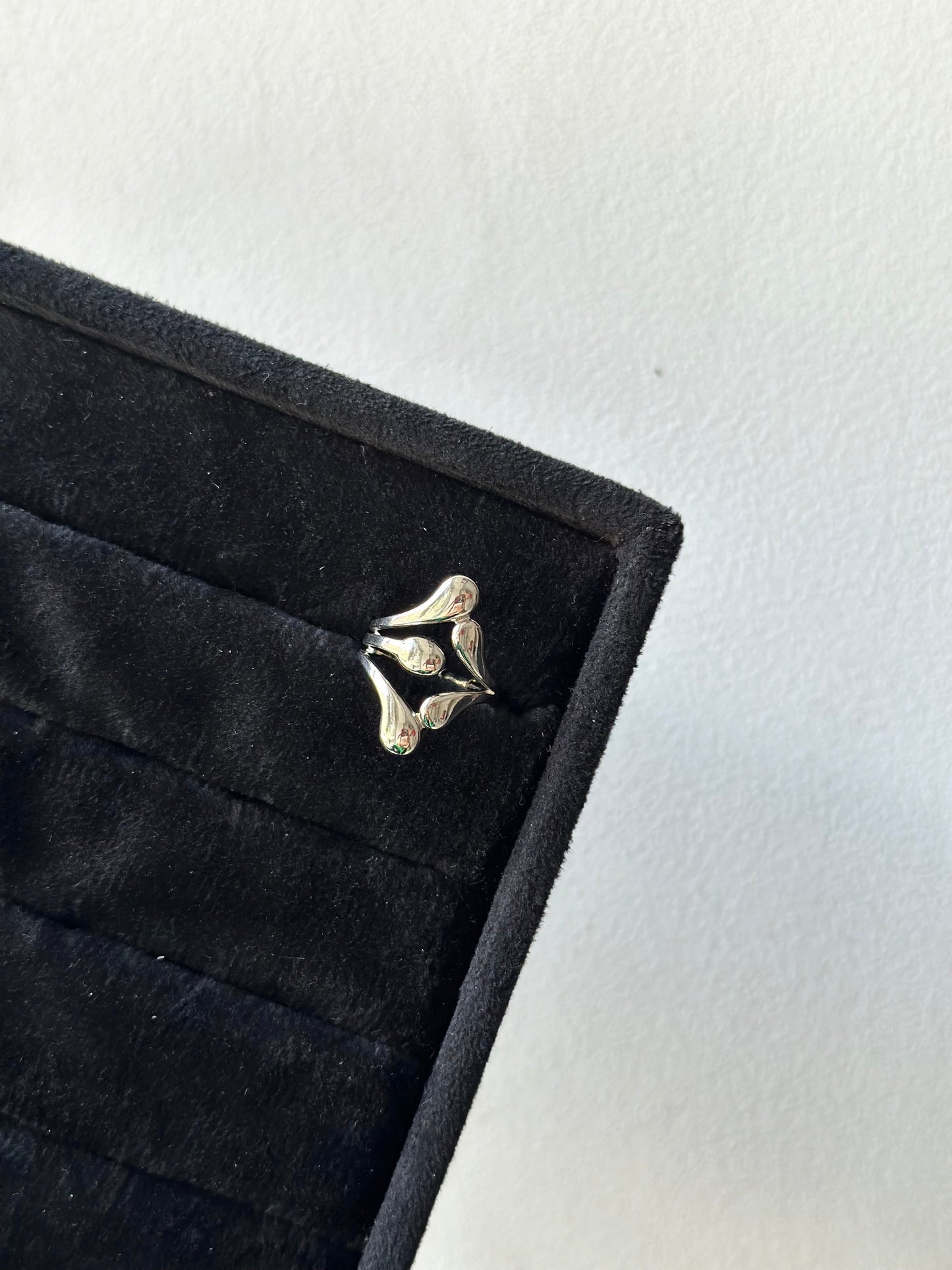 Drops Silver x Ring