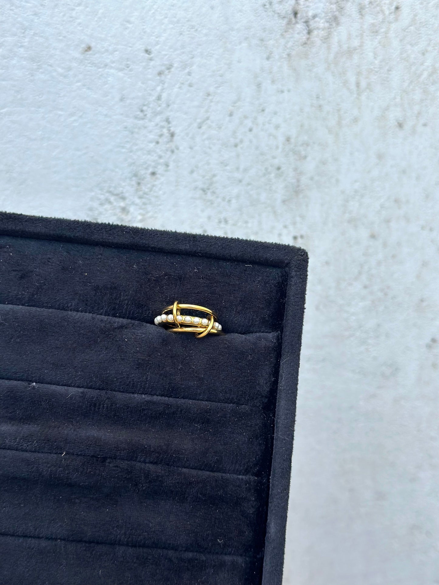 Pearl Stack Ring