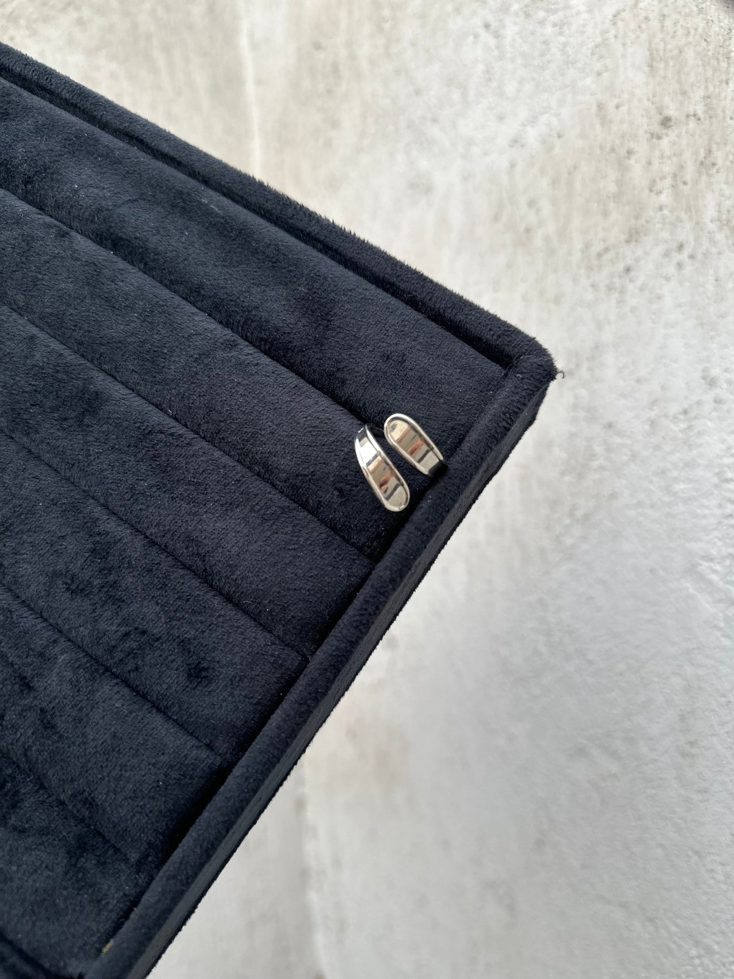 New Water Drop Silver Ring