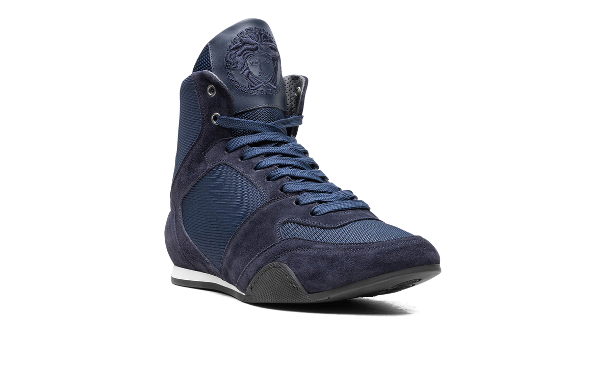 High Top Greek Key "Navy" DSU6442 D4CTG KL8EB