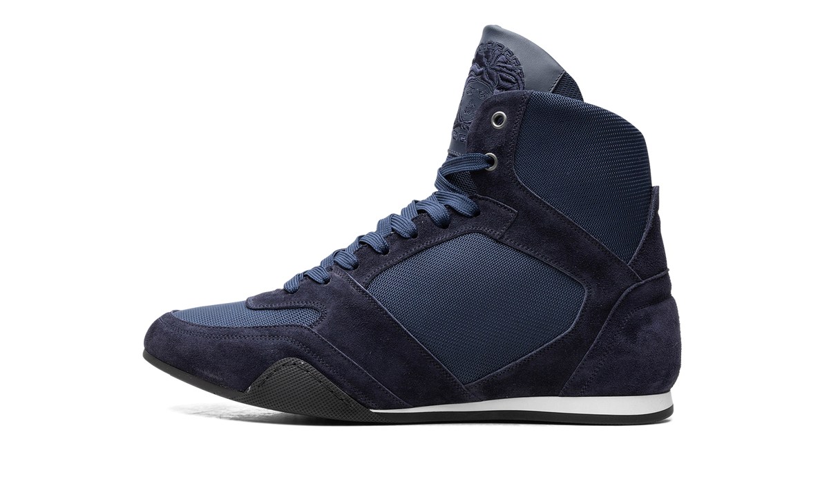 High Top Greek Key "Navy" DSU6442 D4CTG KL8EB