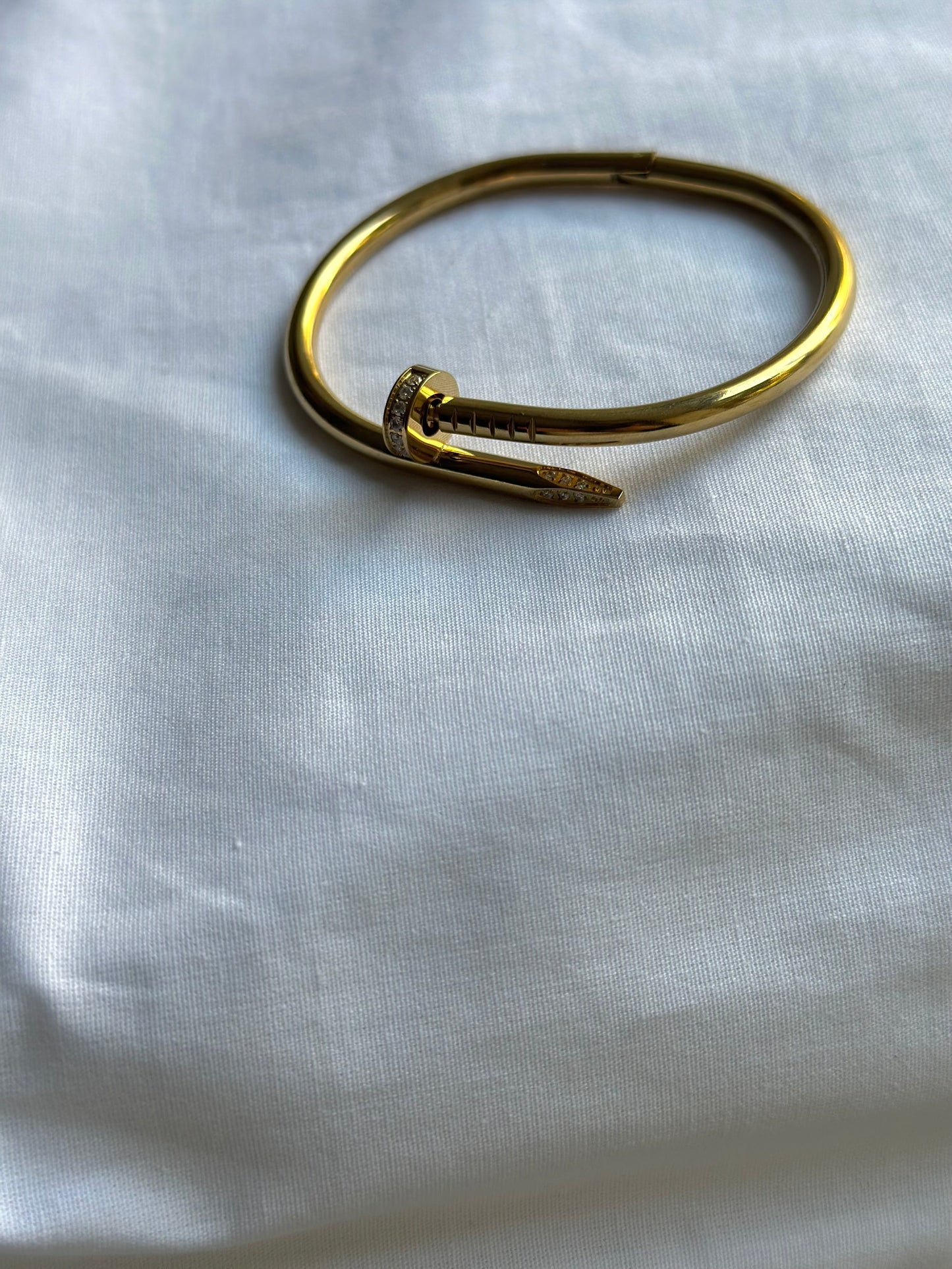 Nail Zircon Bracelet