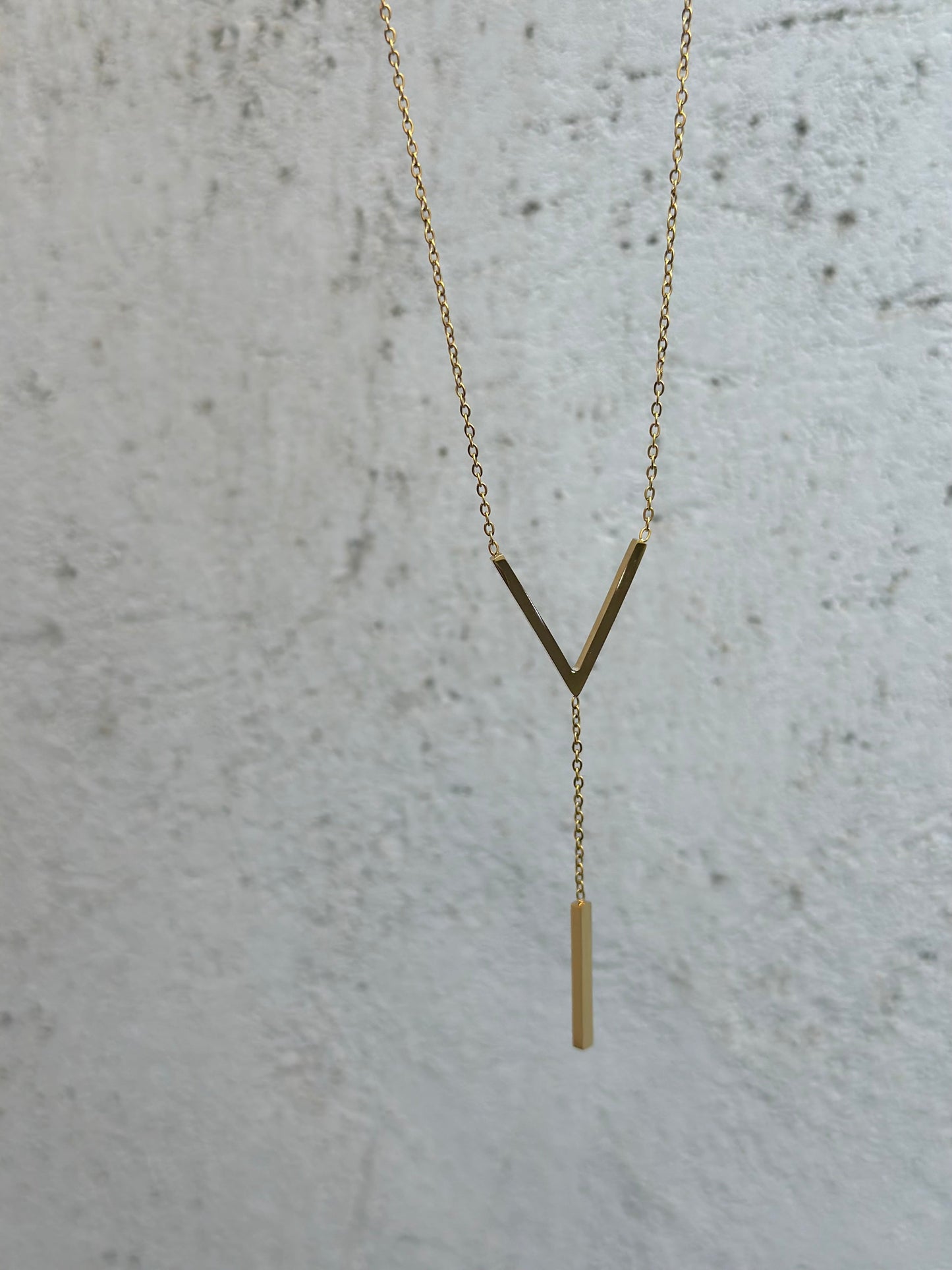V Drop Necklace