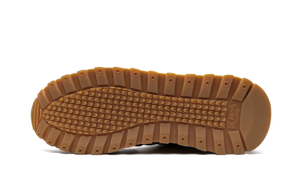 Panelled Retro Runner "Brown Distressed" S57WS0255 P2706 H7293