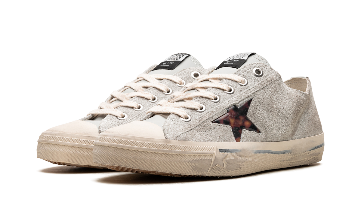 V-STAR 2 SUEDE UPPER RUBBER TOE LEOPARD 3D STAR MATT LEATHER LIST "ICE BROWN BLACK LEO" GMF00619.F005064.60463