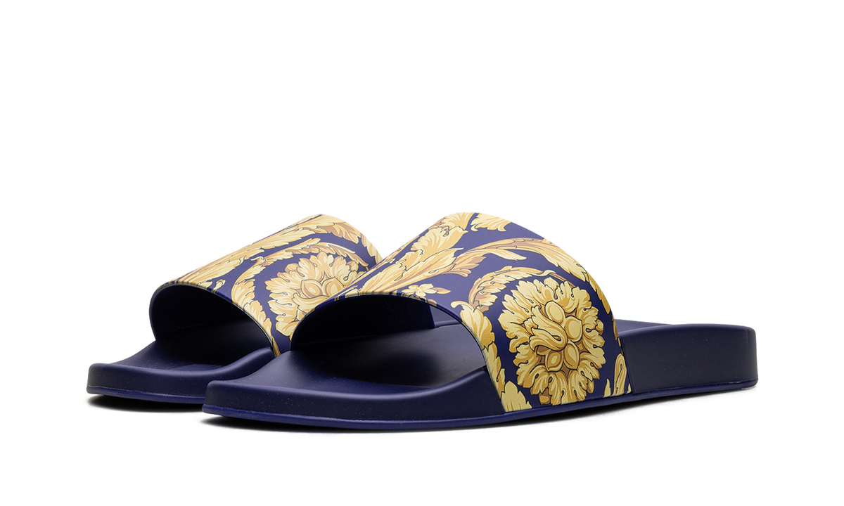 Baroque Pool Slide "Navy / Gold" DSU6516 DGOHCG D7PO