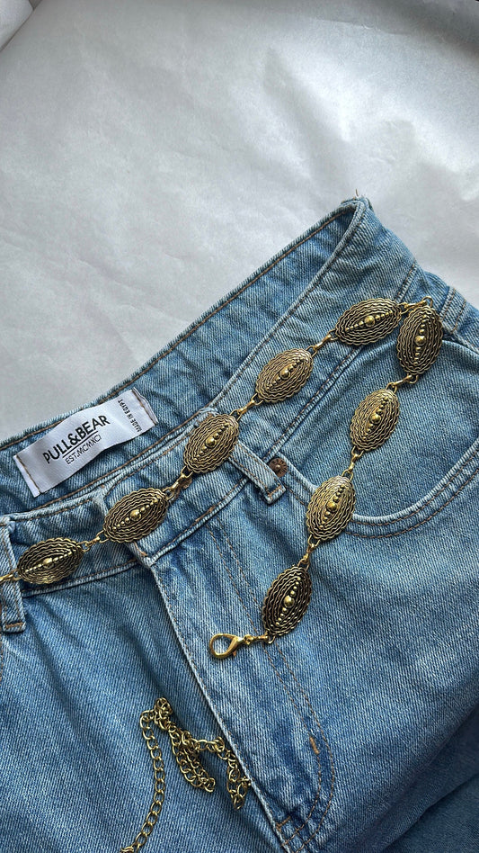 Doted Gold Belt