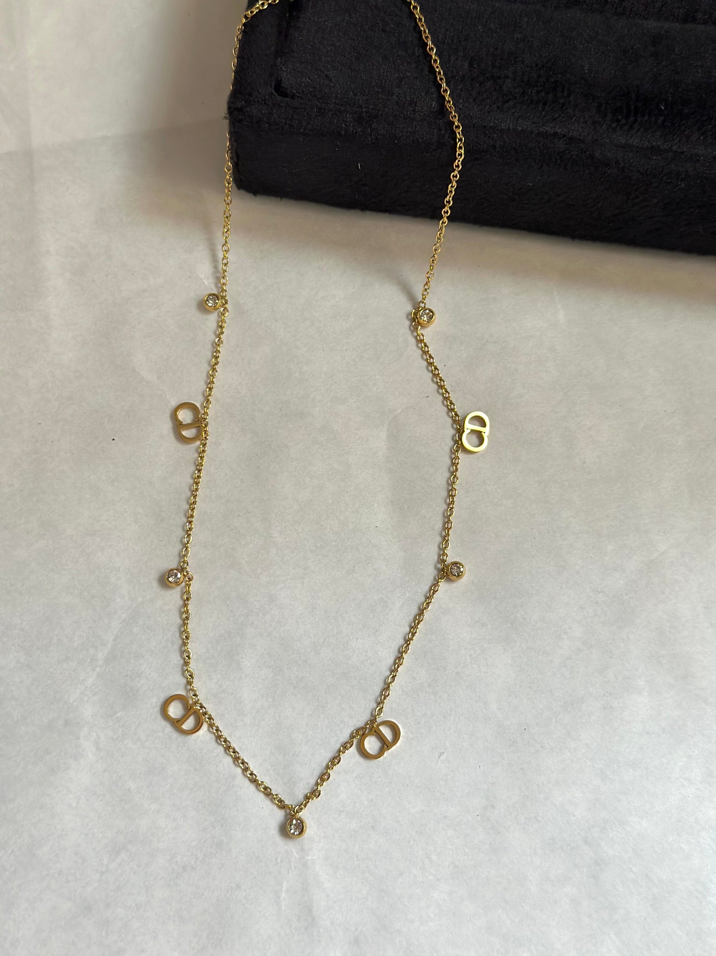 Minimal CD Necklace