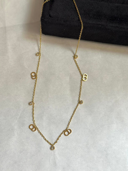 Minimal CD Necklace