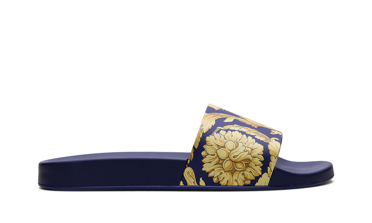 Baroque Pool Slide "Navy / Gold" DSU6516 DGOHCG D7PO