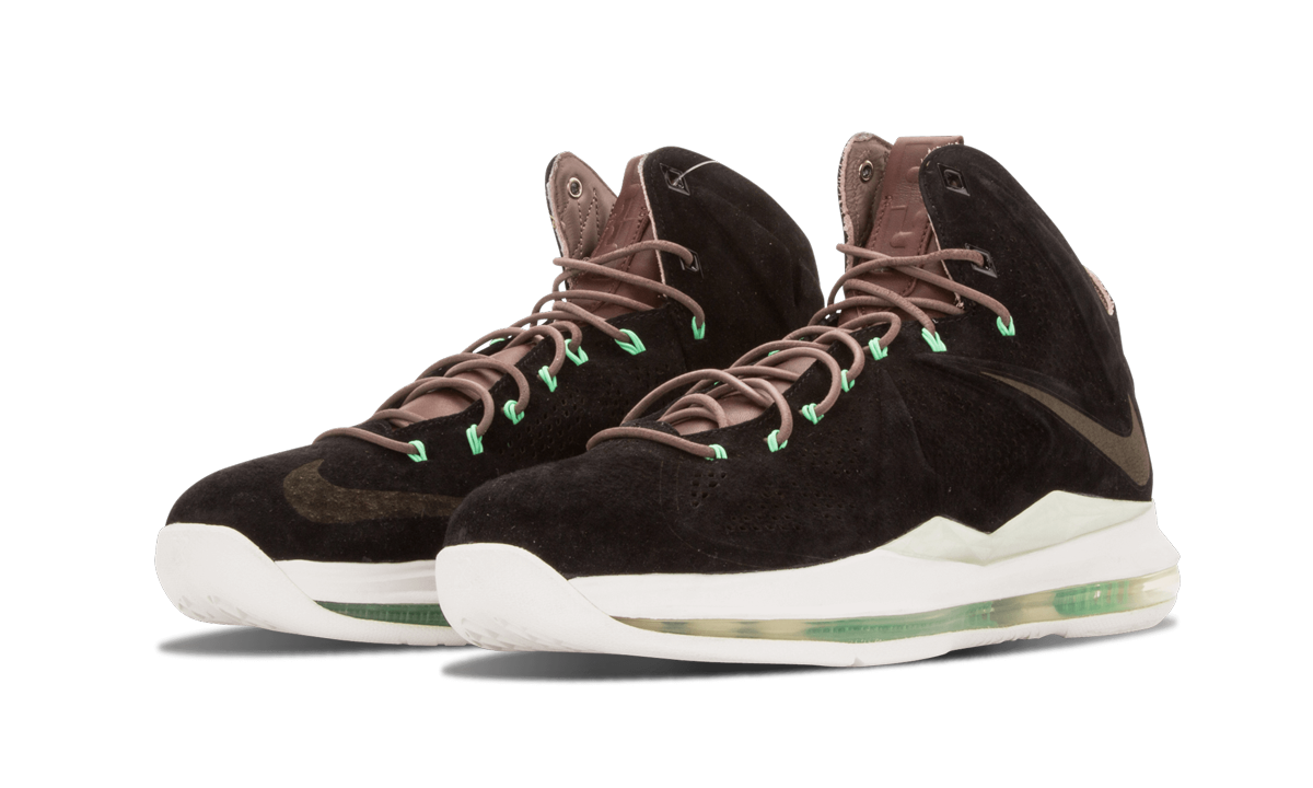 Lebron 10 EXT QS "Black Suede" 607078 001