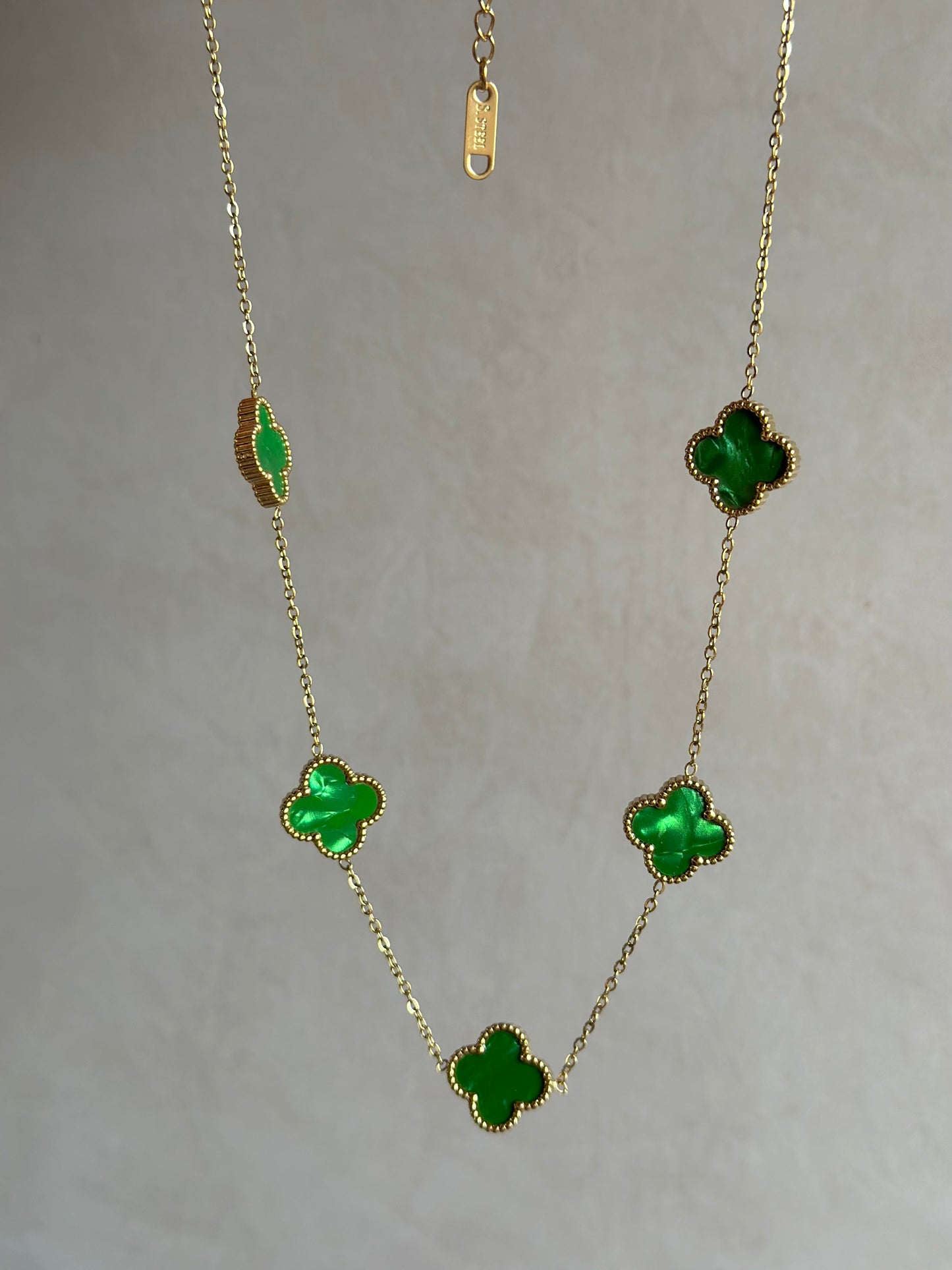 Green VanCleef Necklace