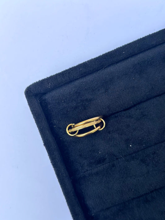 Three Gold Stack