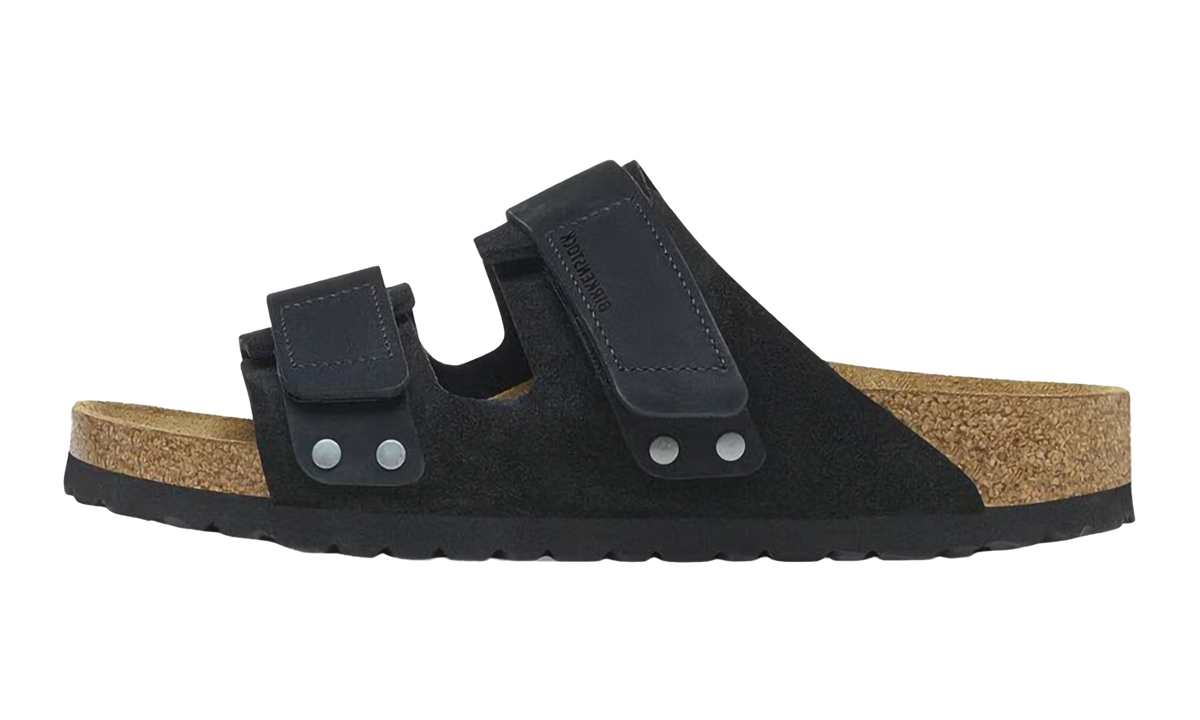Uji Nubuck Suede Leather "Black" 1024810