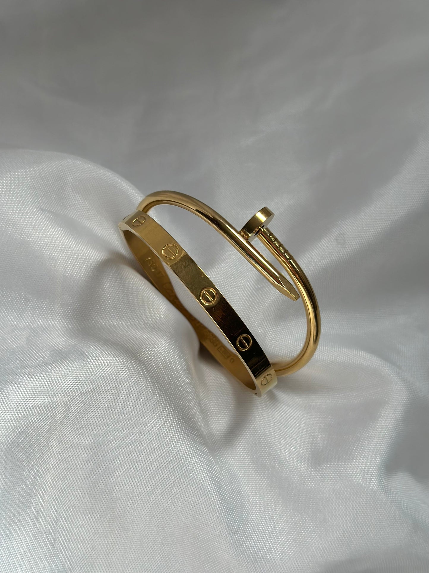 Gold Cartier Duo