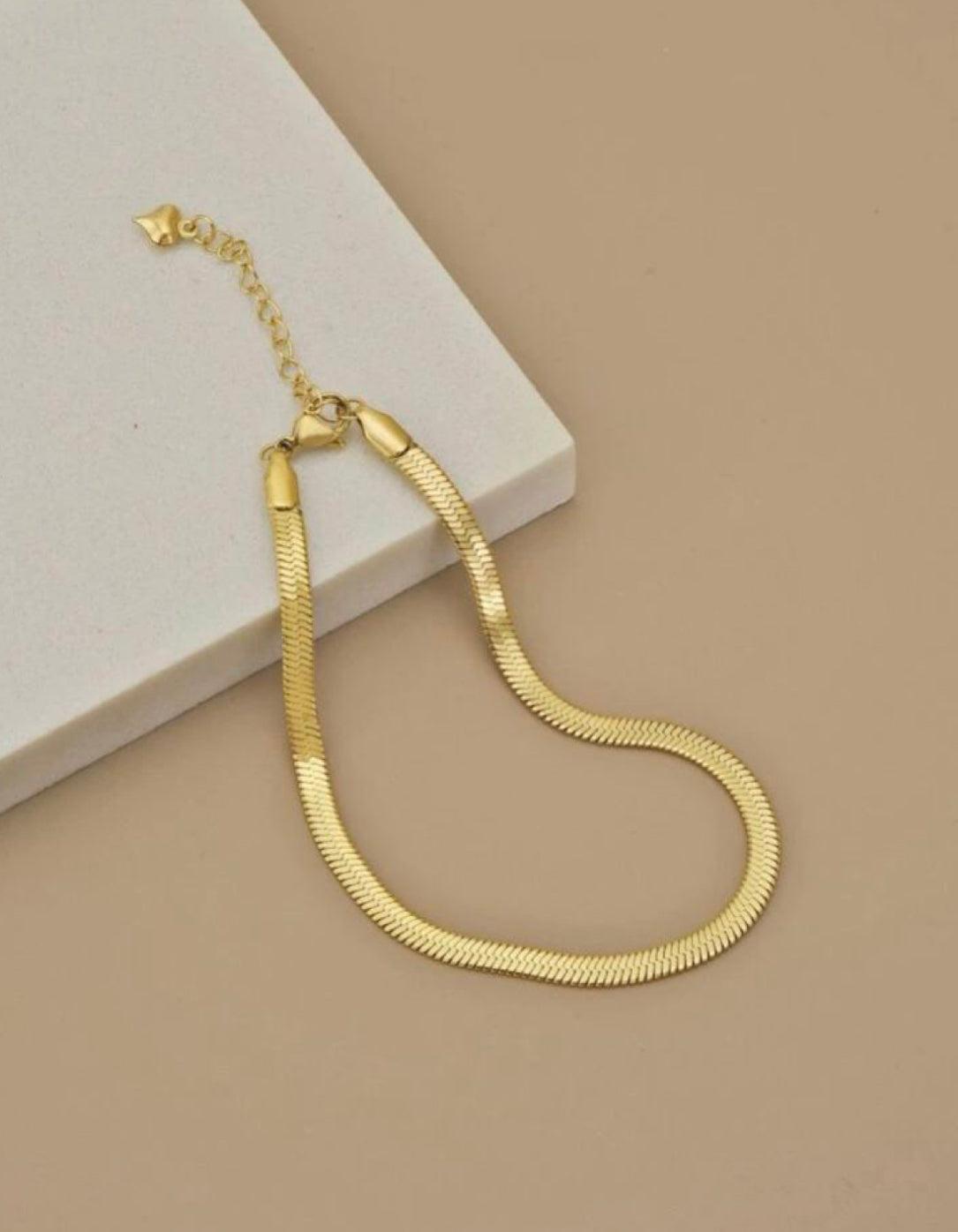 Flat Herringbone Bracelet