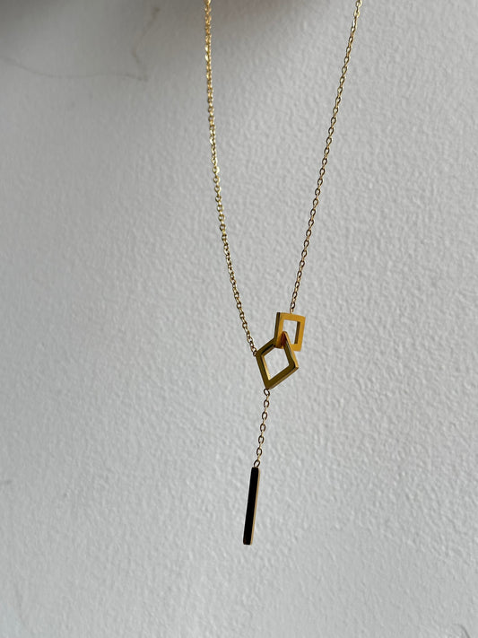 Square In Necklace