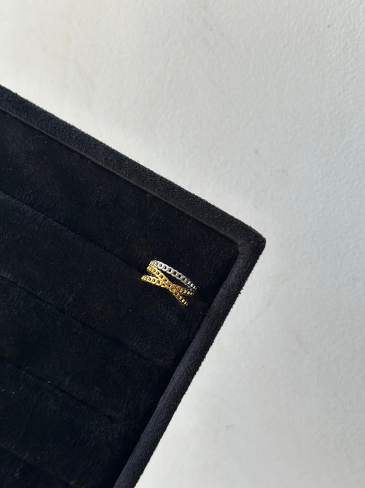 Chain Silver X Gold Ring