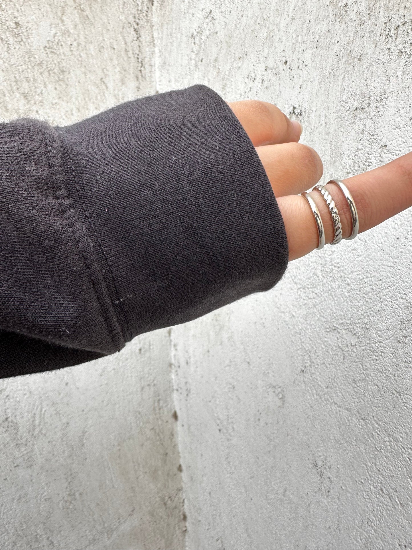 Tonal Silver Ring