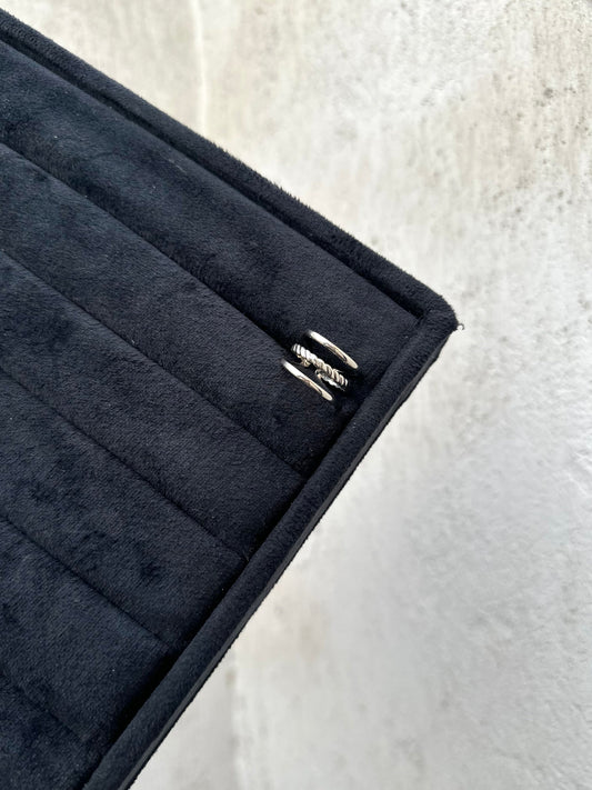 Tonal Silver Ring