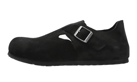 London Suede Leather "Black-Narrow Fit" 1028078