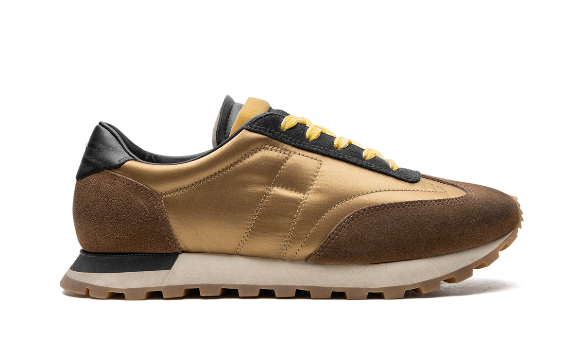 Panelled Retro Runner "Brown Distressed" S57WS0255 P2706 H7293