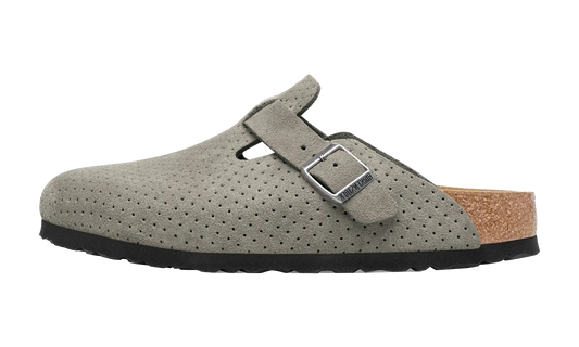 Boston Suede Embossed "Dotted Stone Coin" 1027040