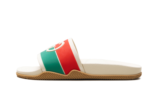 Slides WMNS "Interlocking G Orange" 655461JFA00