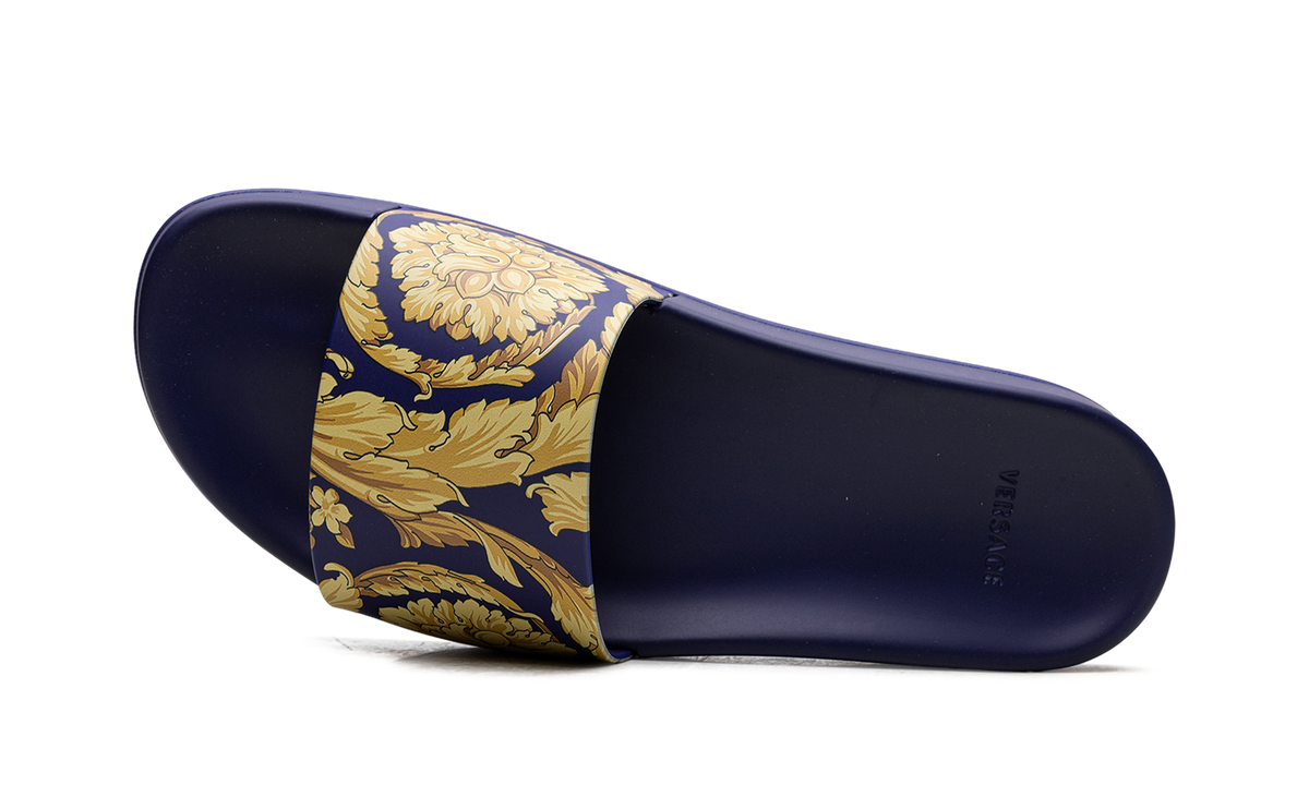 Baroque Pool Slide "Navy / Gold" DSU6516 DGOHCG D7PO