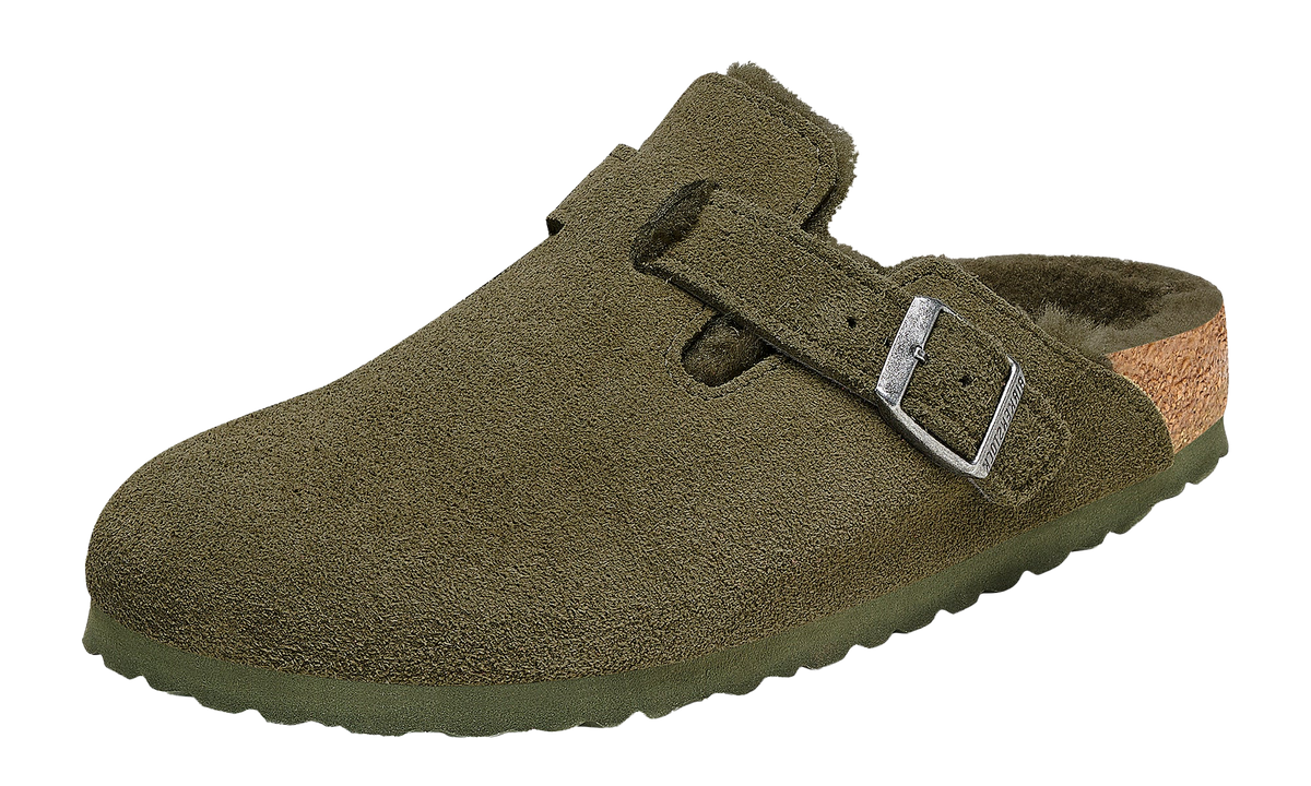 BOSTON SHEARLING 'SUEDE LEATHER' (NARROW FIT) "Green" 1025667