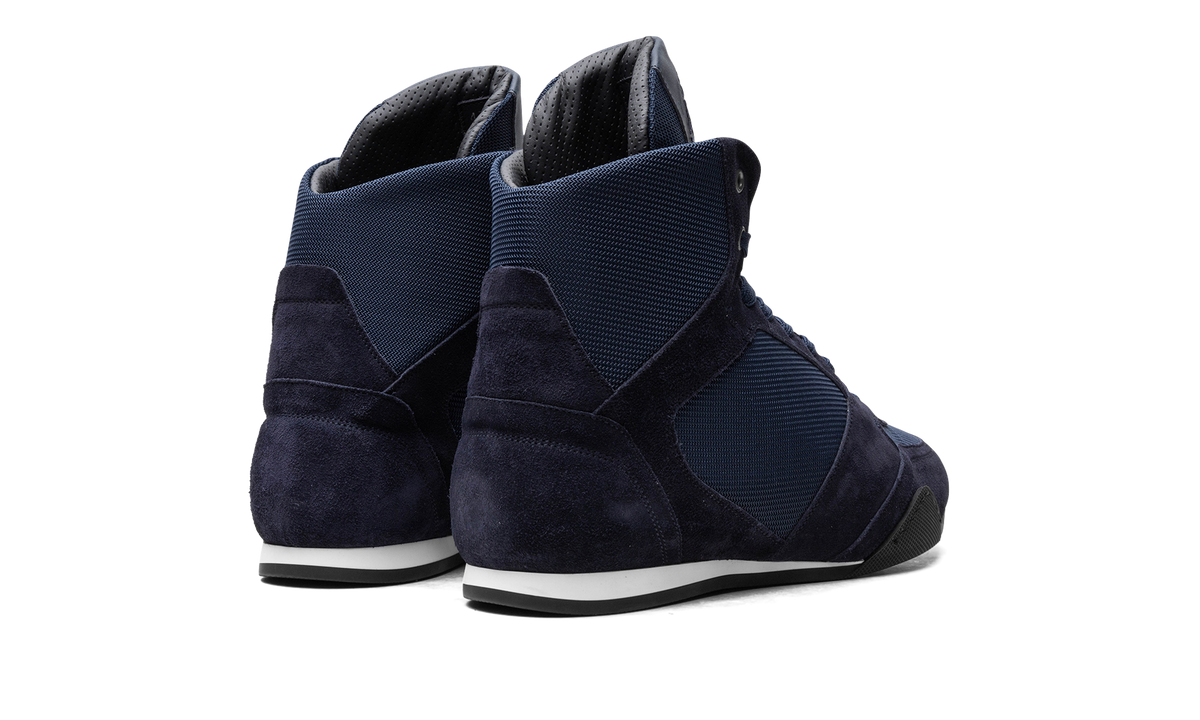 High Top Greek Key "Navy" DSU6442 D4CTG KL8EB