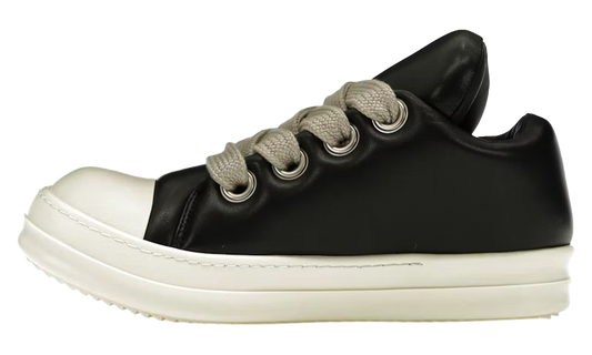Jumbo Lace Padded Sneaks Low "Black Milk" RU02C7893 311