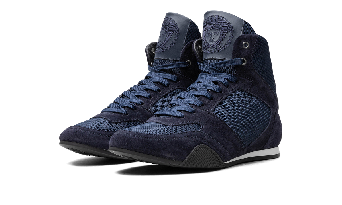 High Top Greek Key "Navy" DSU6442 D4CTG KL8EB