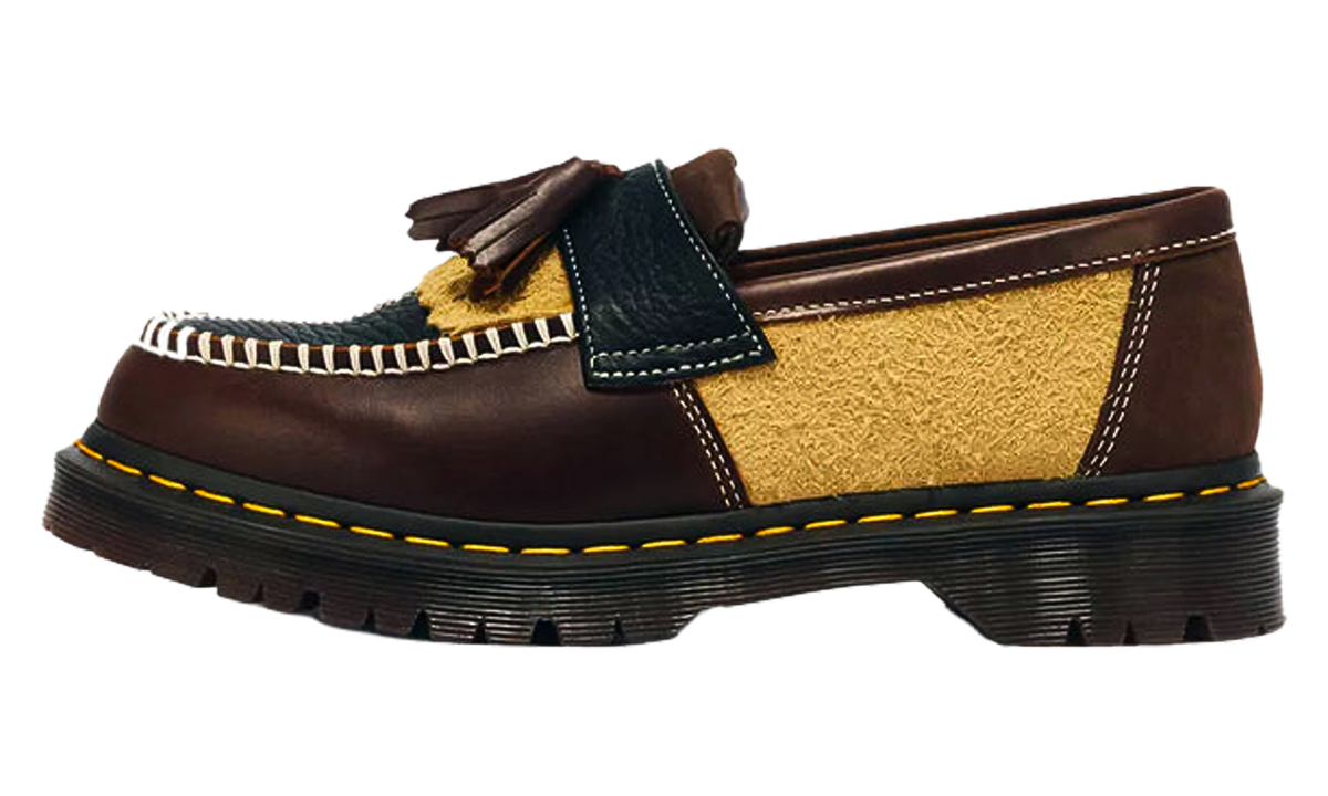 Adrian PWRK Patchwork Loafers "Butterscotch Dark Brown" 43585960