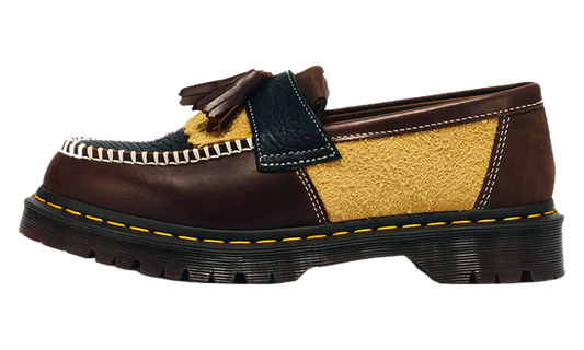 Adrian PWRK Patchwork Loafers "Butterscotch Dark Brown" 43585960