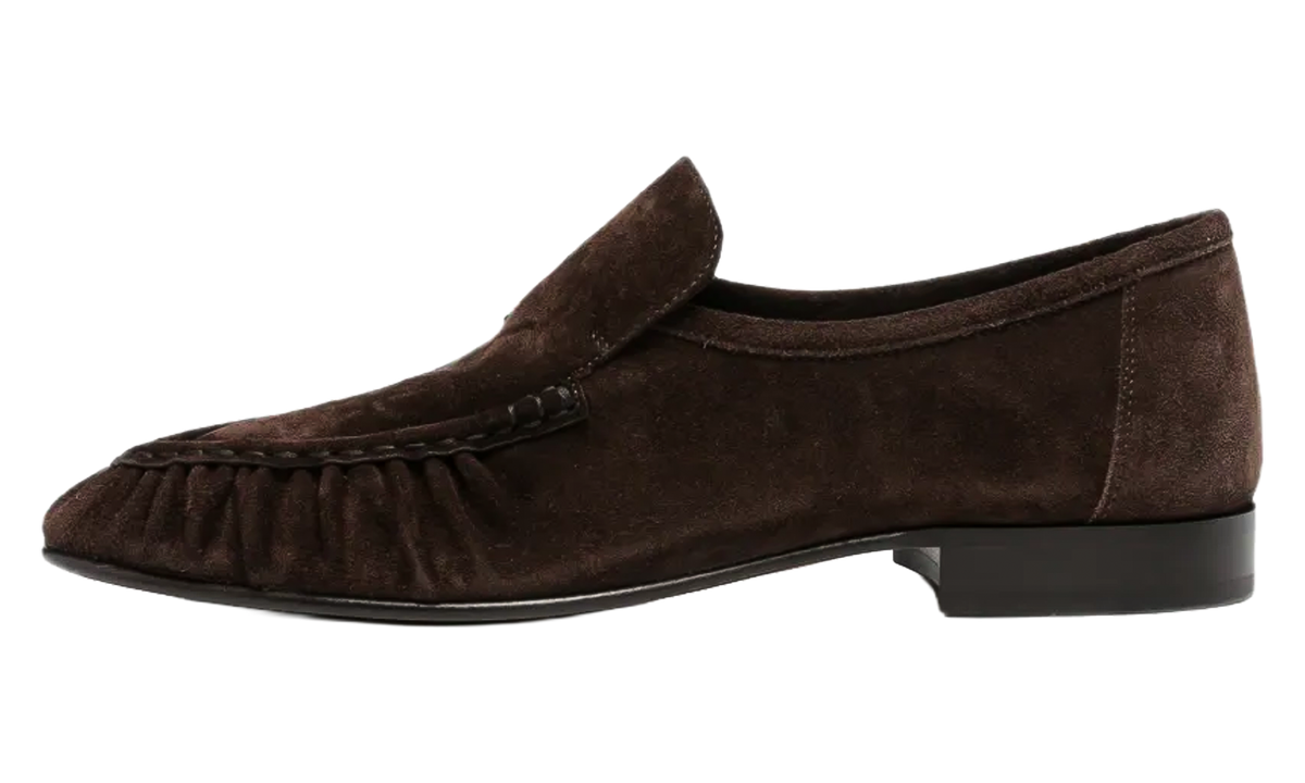 Soft Mocassin Two Suede Loafers "Lacquer Brown" F2170 L805 LQB