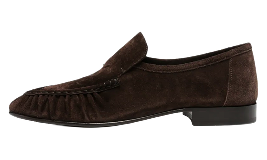 Soft Mocassin Two Suede Loafers "Lacquer Brown" F2170 L805 LQB