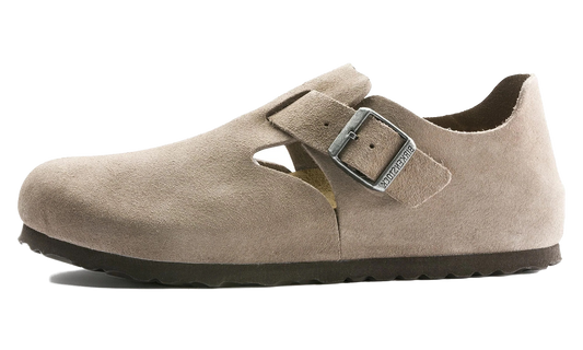 London Suede Leather "Taupe - Narrow Fit" 1010504