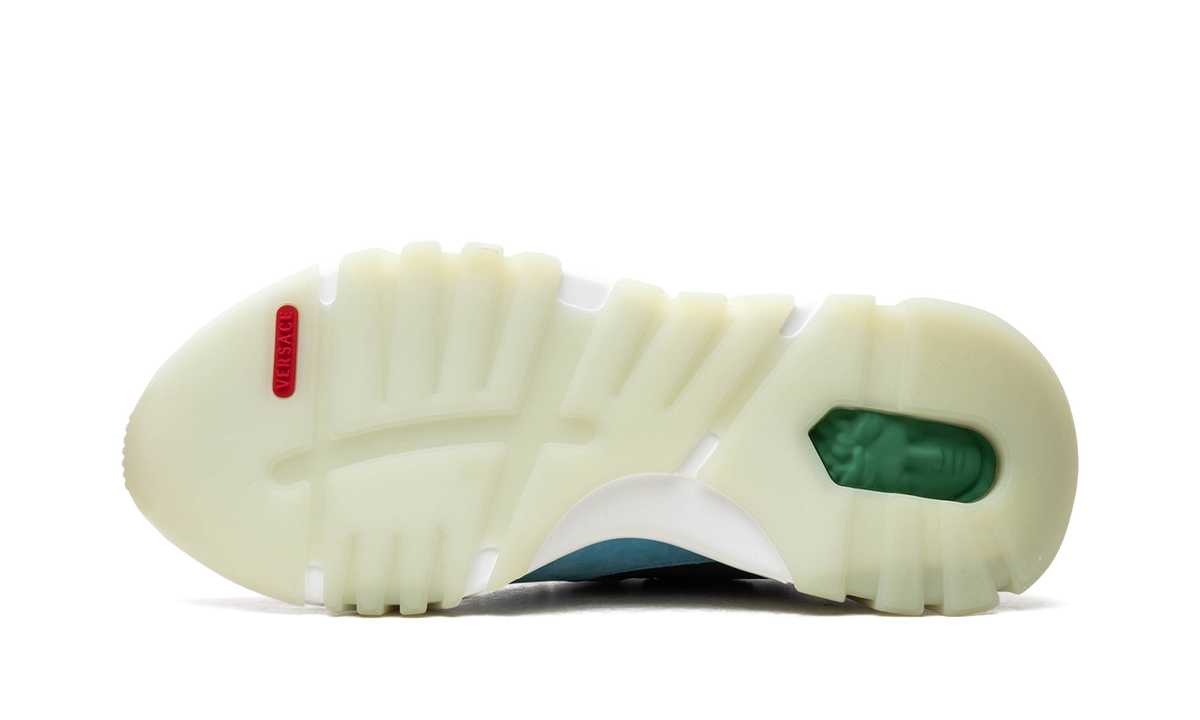Squalo Knit Trainer "LIGHT BLUE / RED" DSU8007 DCL5G D7J3