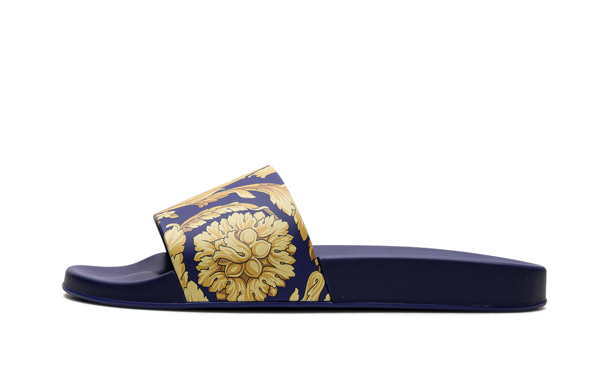 Baroque Pool Slide "Navy / Gold" DSU6516 DGOHCG D7PO