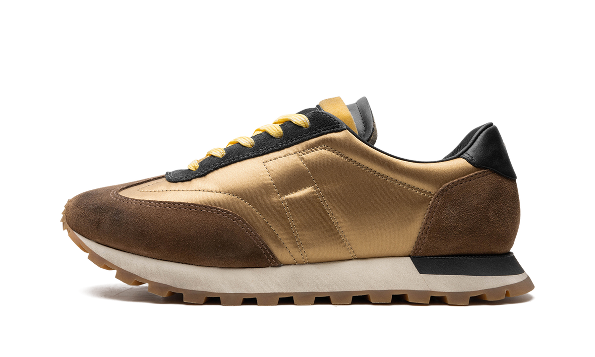 Panelled Retro Runner "Brown Distressed" S57WS0255 P2706 H7293
