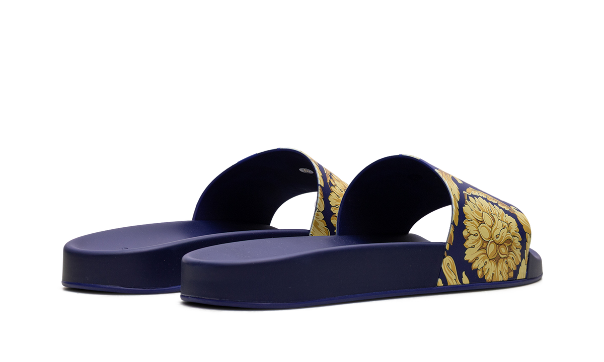Baroque Pool Slide "Navy / Gold" DSU6516 DGOHCG D7PO