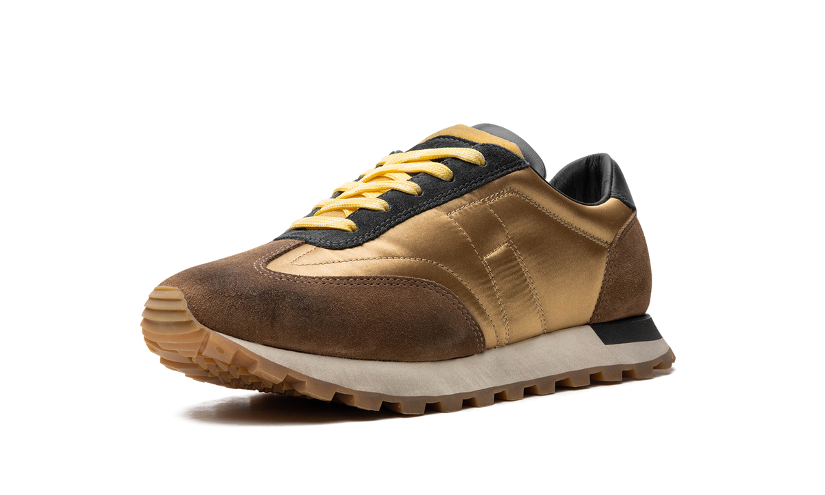 Panelled Retro Runner "Brown Distressed" S57WS0255 P2706 H7293