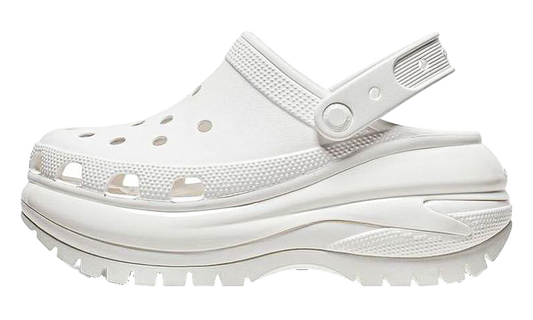 Mega Crush Clog "White" 207988 100
