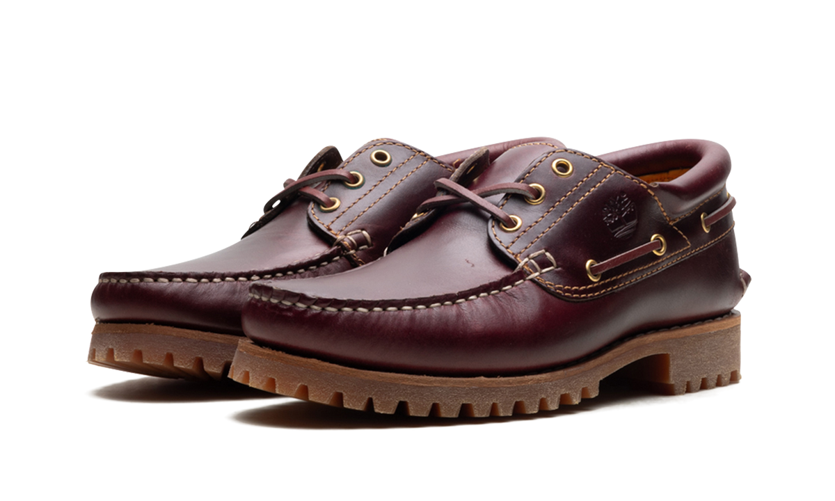Full-Grain Boat Shoe "Burgundy" TB050009648
